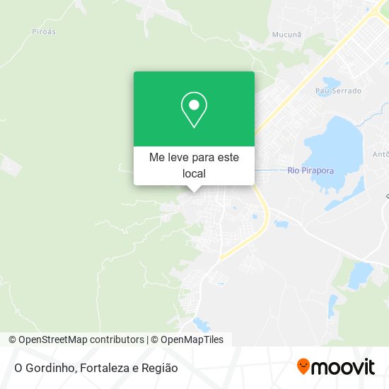 O Gordinho mapa