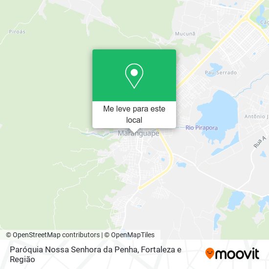 Paróquia Nossa Senhora da Penha mapa