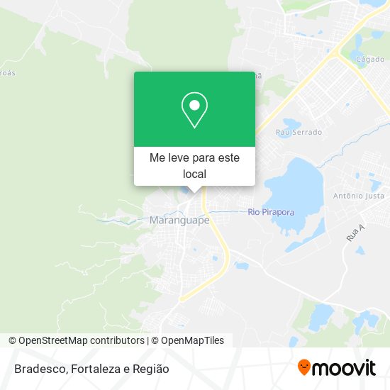 Bradesco mapa