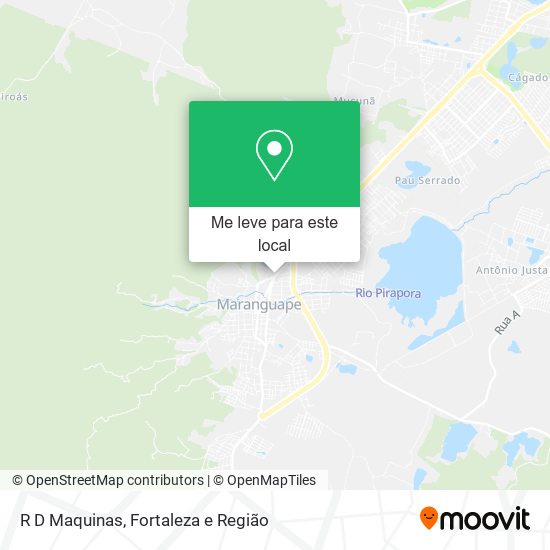 R D Maquinas mapa