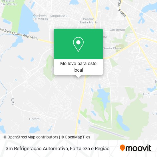 3m Refrigeração Automotiva mapa