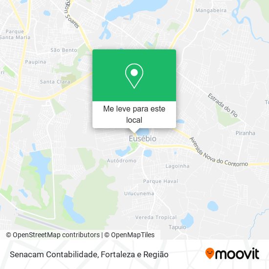 Senacam Contabilidade mapa