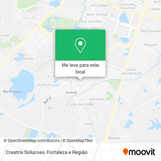 Creatrix Solucoes mapa