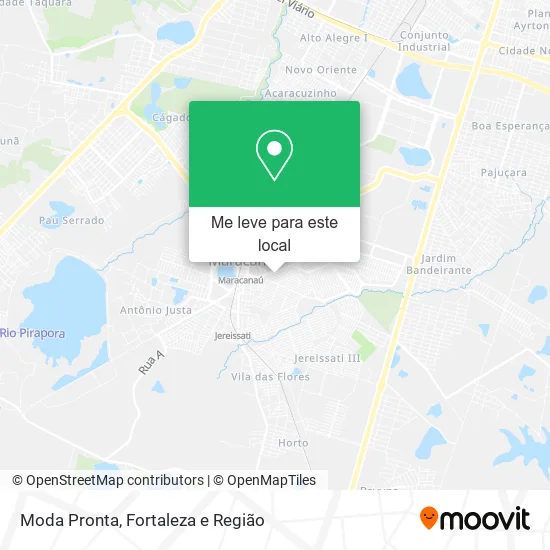 Moda Pronta mapa