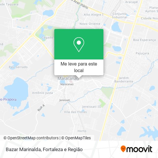 Bazar Marinalda mapa