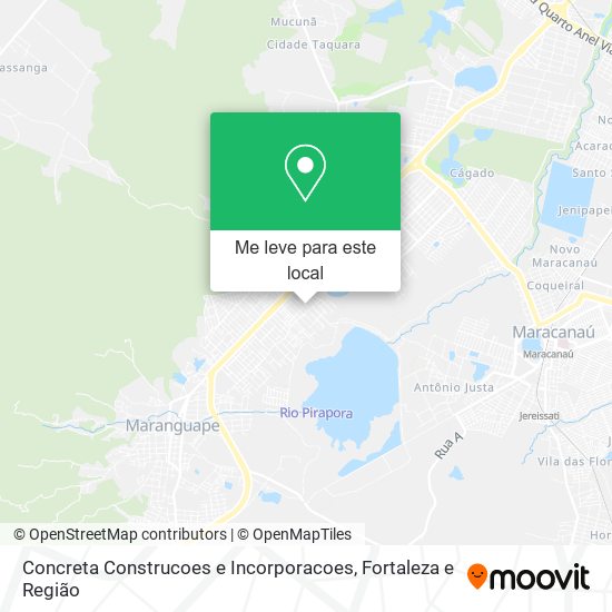 Concreta Construcoes e Incorporacoes mapa