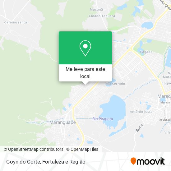 Goyn do Corte mapa