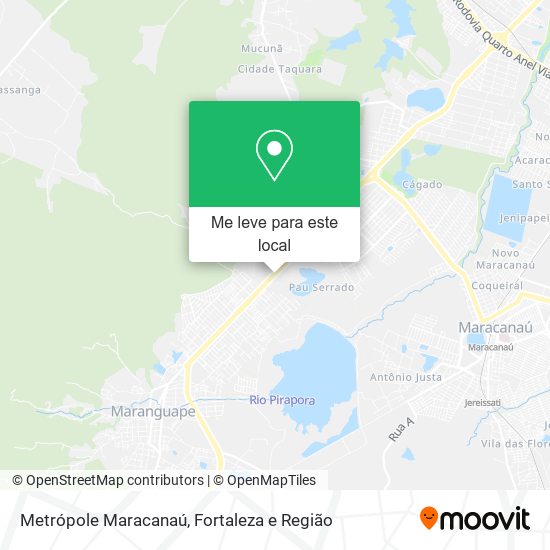 Metrópole Maracanaú mapa