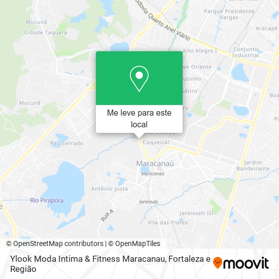 Ylook Moda Intima & Fitness Maracanau mapa