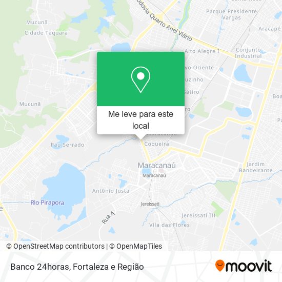 Banco 24horas mapa