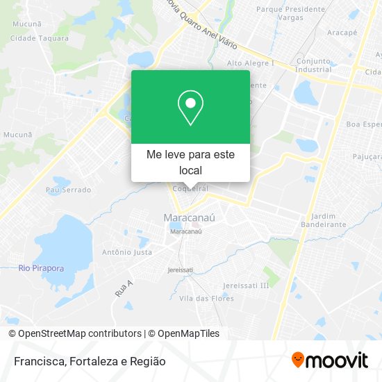 Francisca mapa