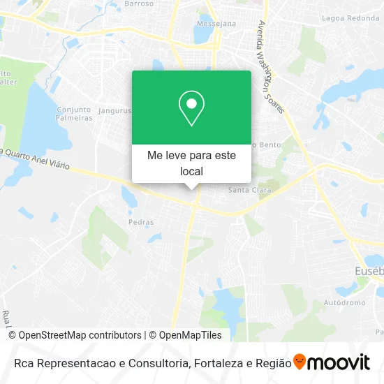 Rca Representacao e Consultoria mapa