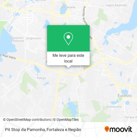 Pit Stop da Pamonha mapa