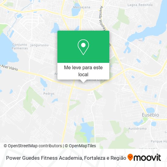 Power Guedes Fitness Academia mapa