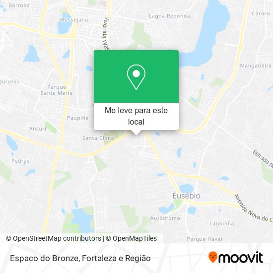 Espaco do Bronze mapa