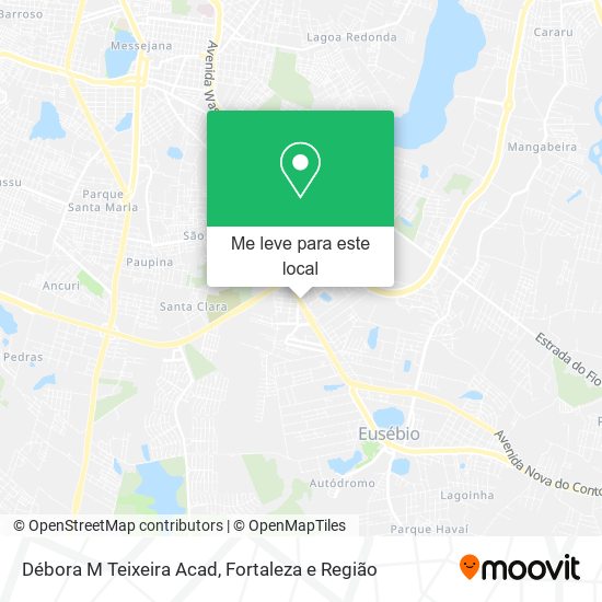 Débora M Teixeira Acad mapa