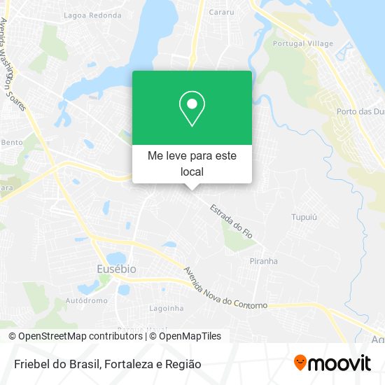 Friebel do Brasil mapa