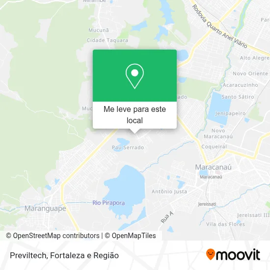 Previltech mapa