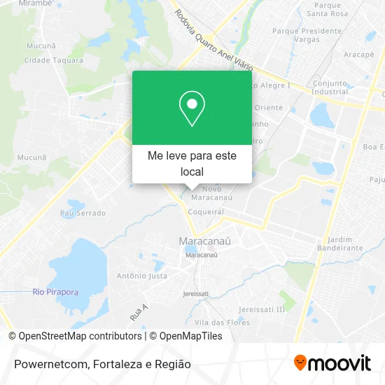 Powernetcom mapa
