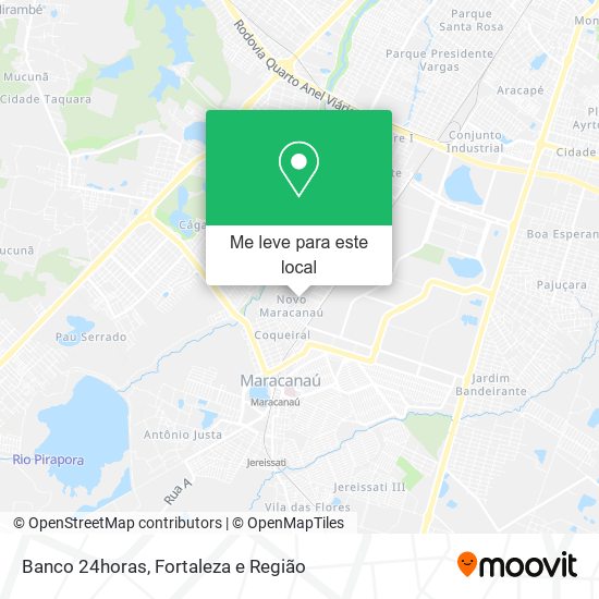 Banco 24horas mapa