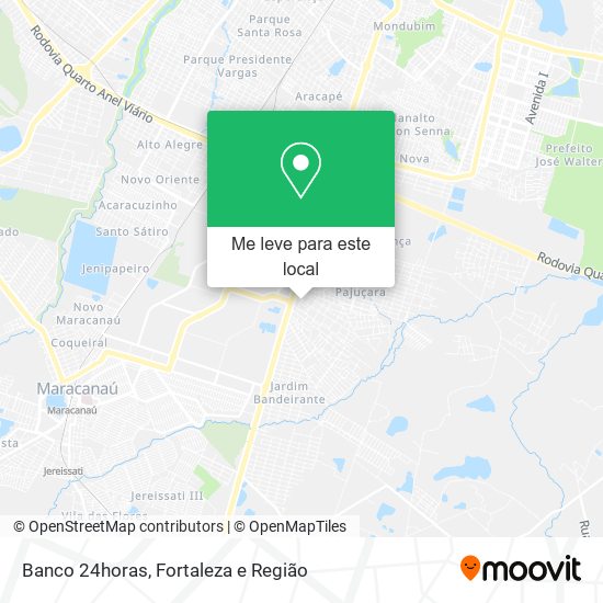 Banco 24horas mapa