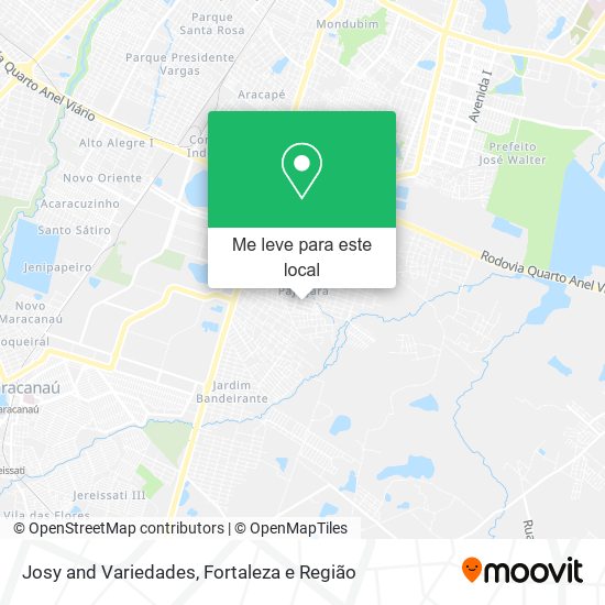 Josy and Variedades mapa