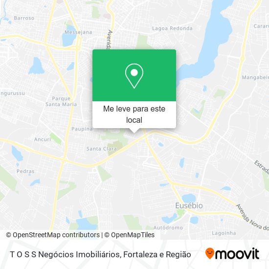 T O S S Negócios Imobiliários mapa