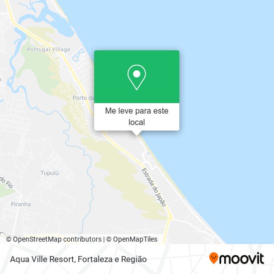 Aqua Ville Resort mapa