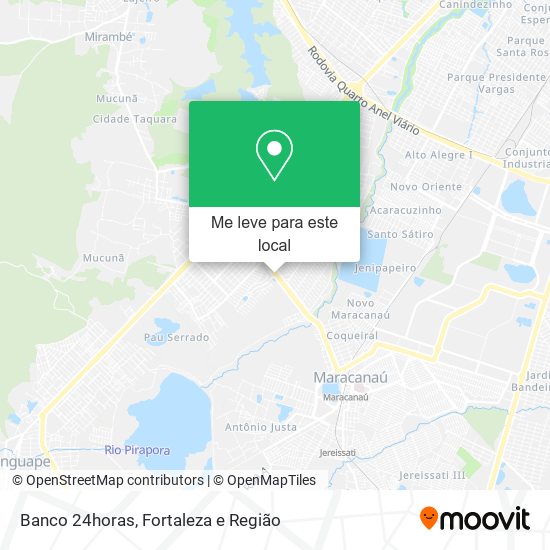 Banco 24horas mapa