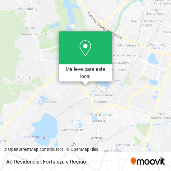 Ad Residencial mapa