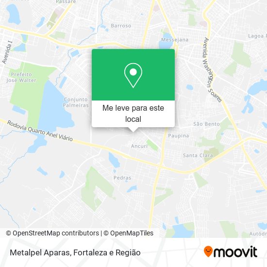 Metalpel Aparas mapa