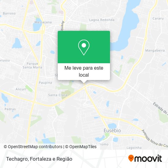 Techagro mapa