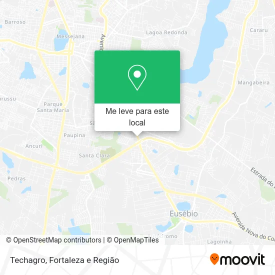 Techagro mapa