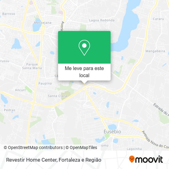 Revestir Home Center mapa