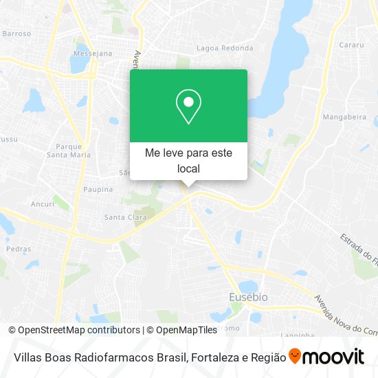 Villas Boas Radiofarmacos Brasil mapa