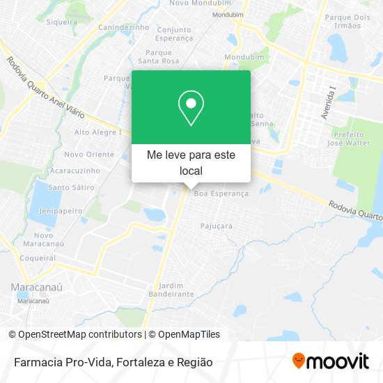 Farmacia Pro-Vida mapa