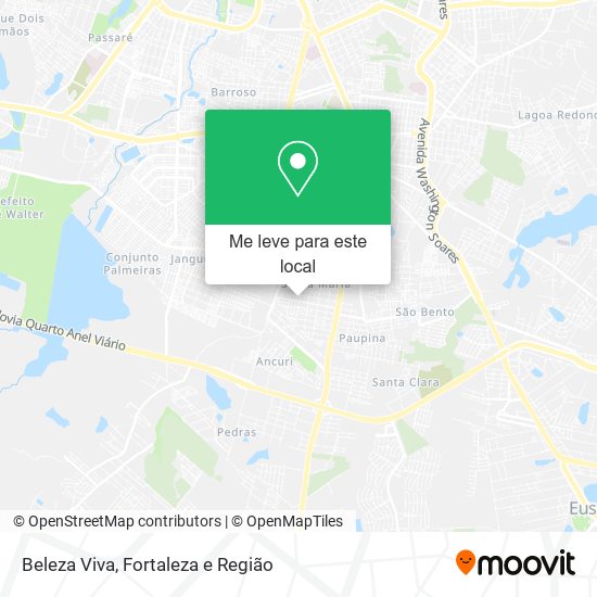 Beleza Viva mapa