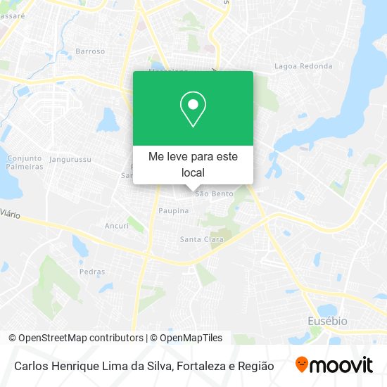 Carlos Henrique Lima da Silva mapa