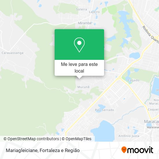 Mariagleiciane mapa