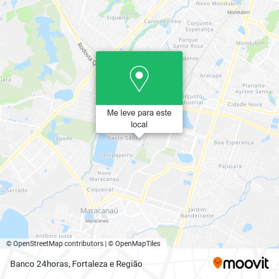 Banco 24horas mapa