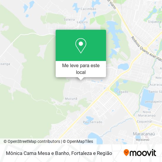 Mônica Cama Mesa e Banho mapa