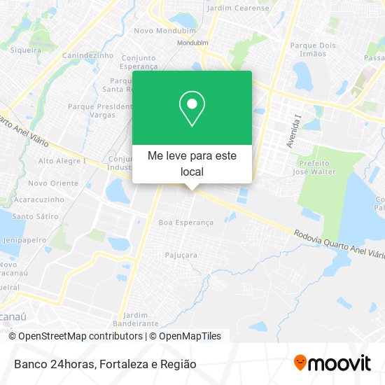 Banco 24horas mapa