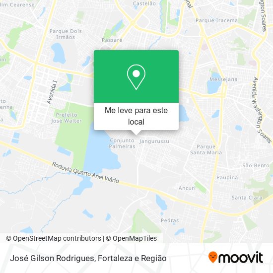 José Gilson Rodrigues mapa