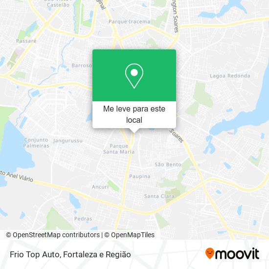 Frio Top Auto mapa