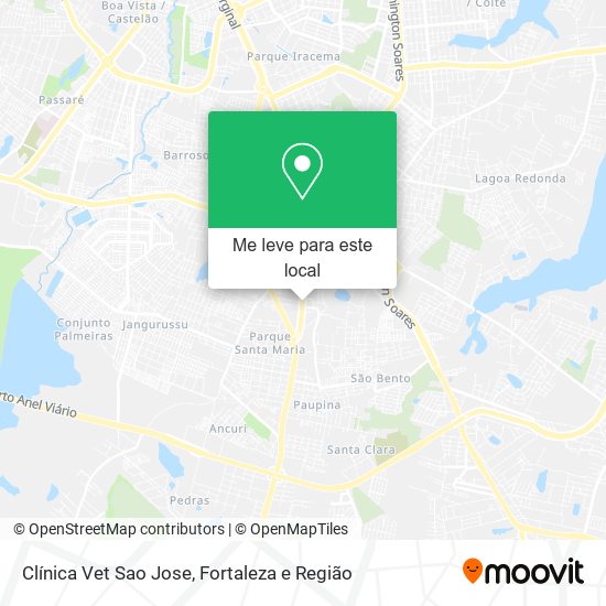 Clínica Vet Sao Jose mapa