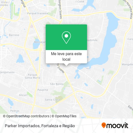 Parker Importados mapa