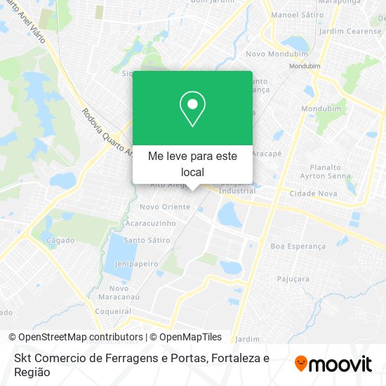 Skt Comercio de Ferragens e Portas mapa