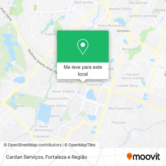 Cardan Serviços mapa