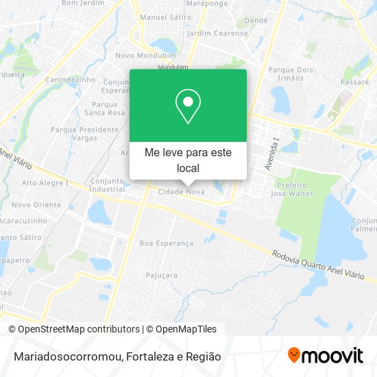 Mariadosocorromou mapa