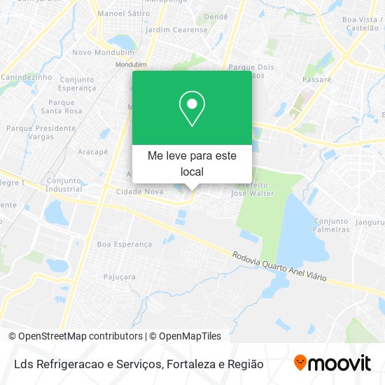 Lds Refrigeracao e Serviços mapa